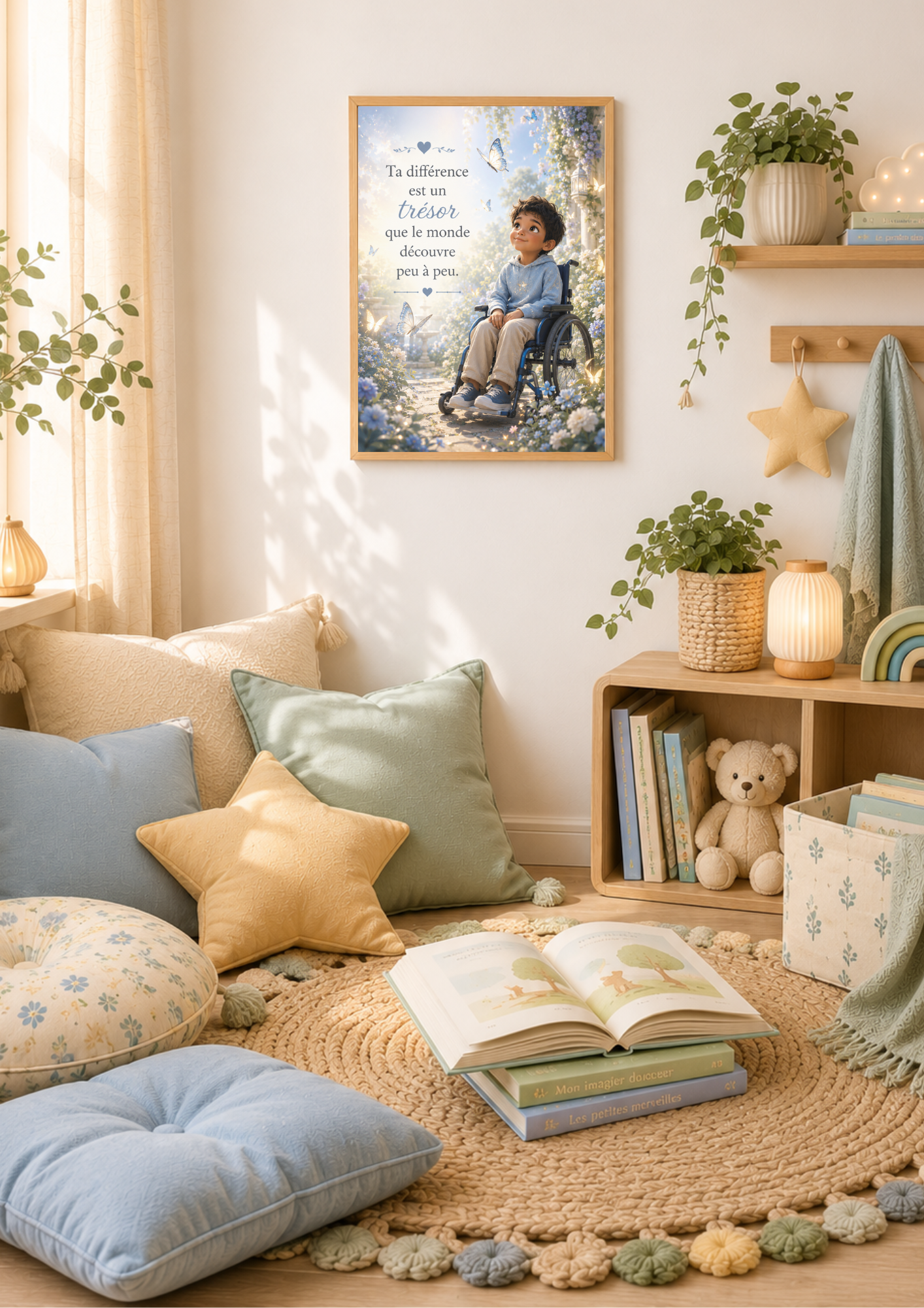 Affiche enfant ♡ Ta différence est un trésor