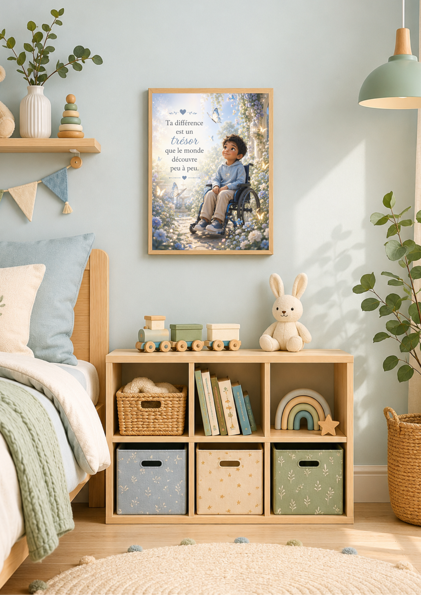 Affiche enfant ♡ Ta différence est un trésor
