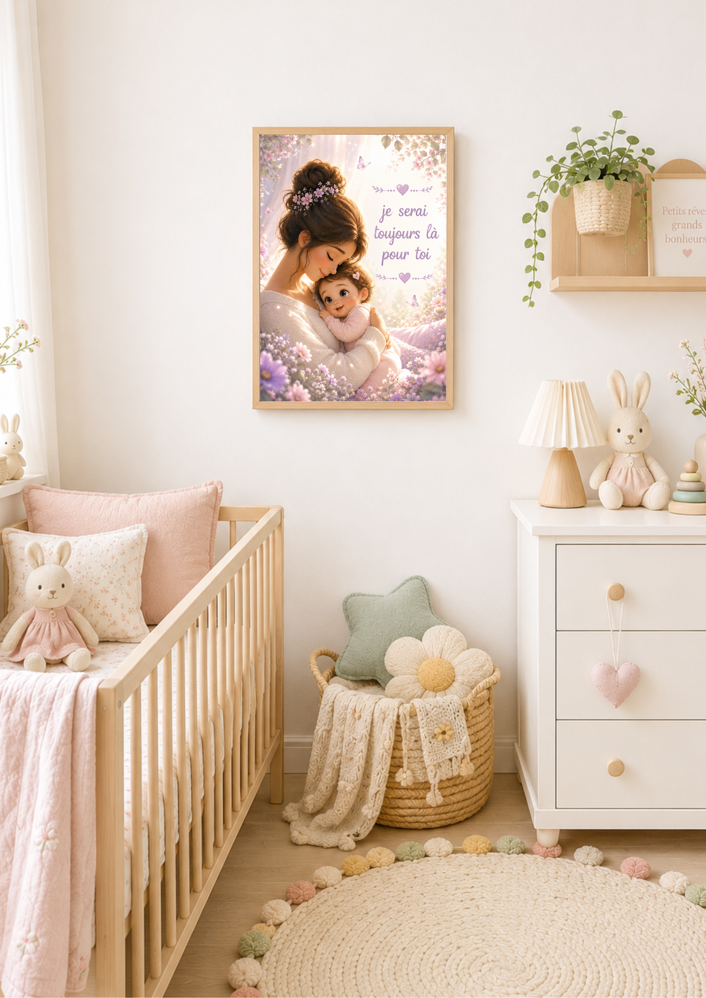 Affiche enfant ♡ Je serai toujours là pour toi