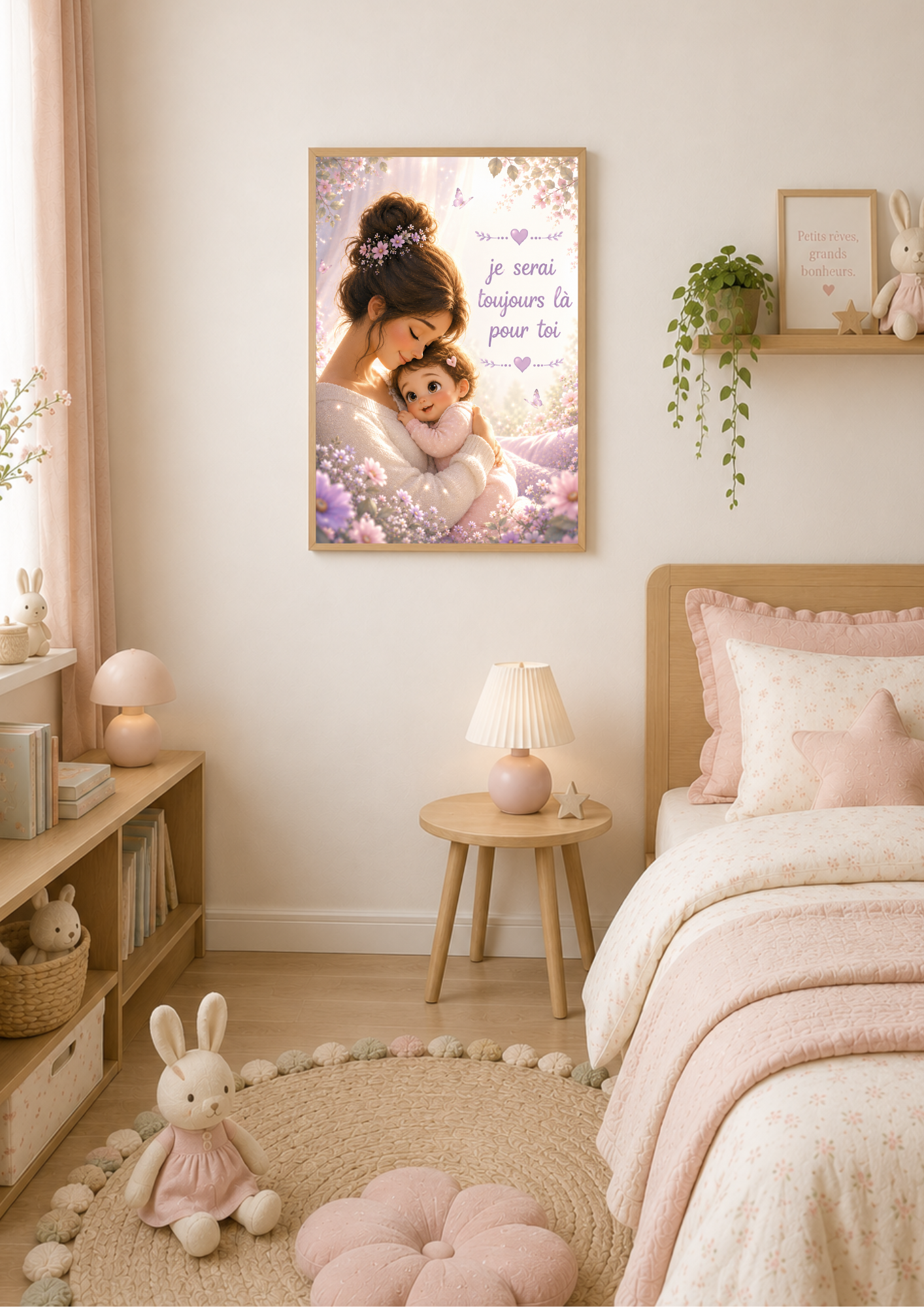 Affiche enfant ♡ Je serai toujours là pour toi