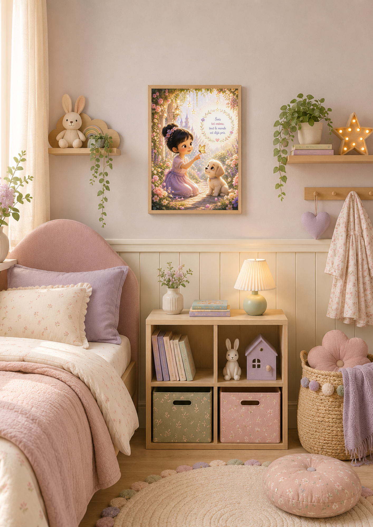 Affiche enfant ♡ Sois toi-même, tout le monde est déjà pris