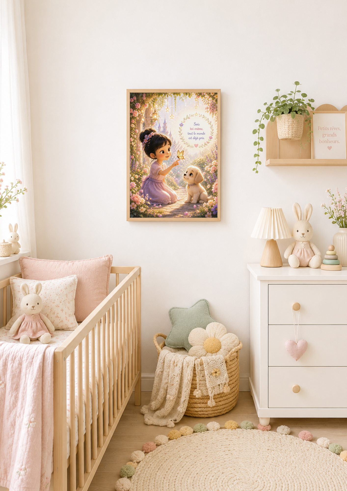 Affiche enfant ♡ Sois toi-même, tout le monde est déjà pris
