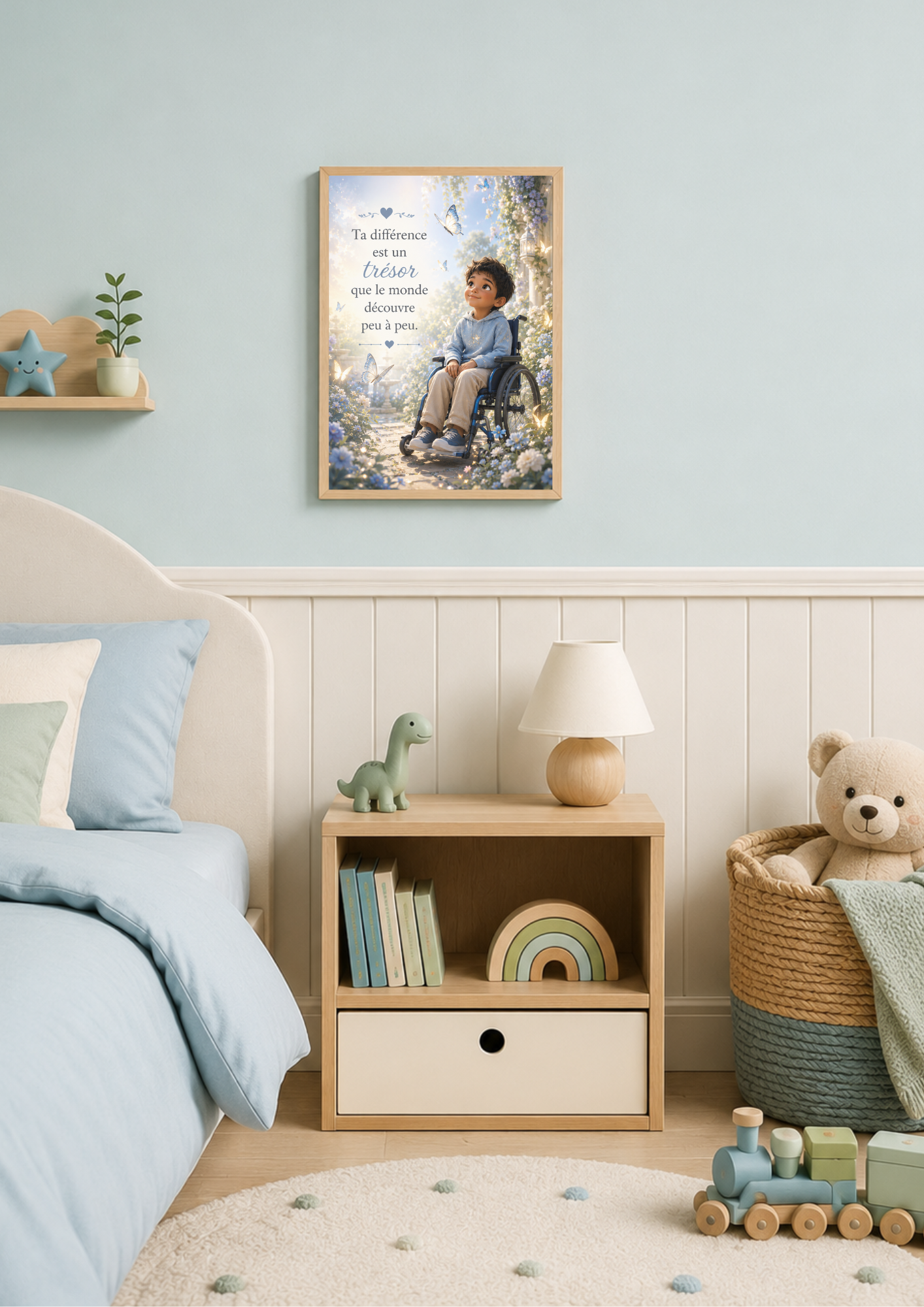 Affiche enfant ♡ Ta différence est un trésor