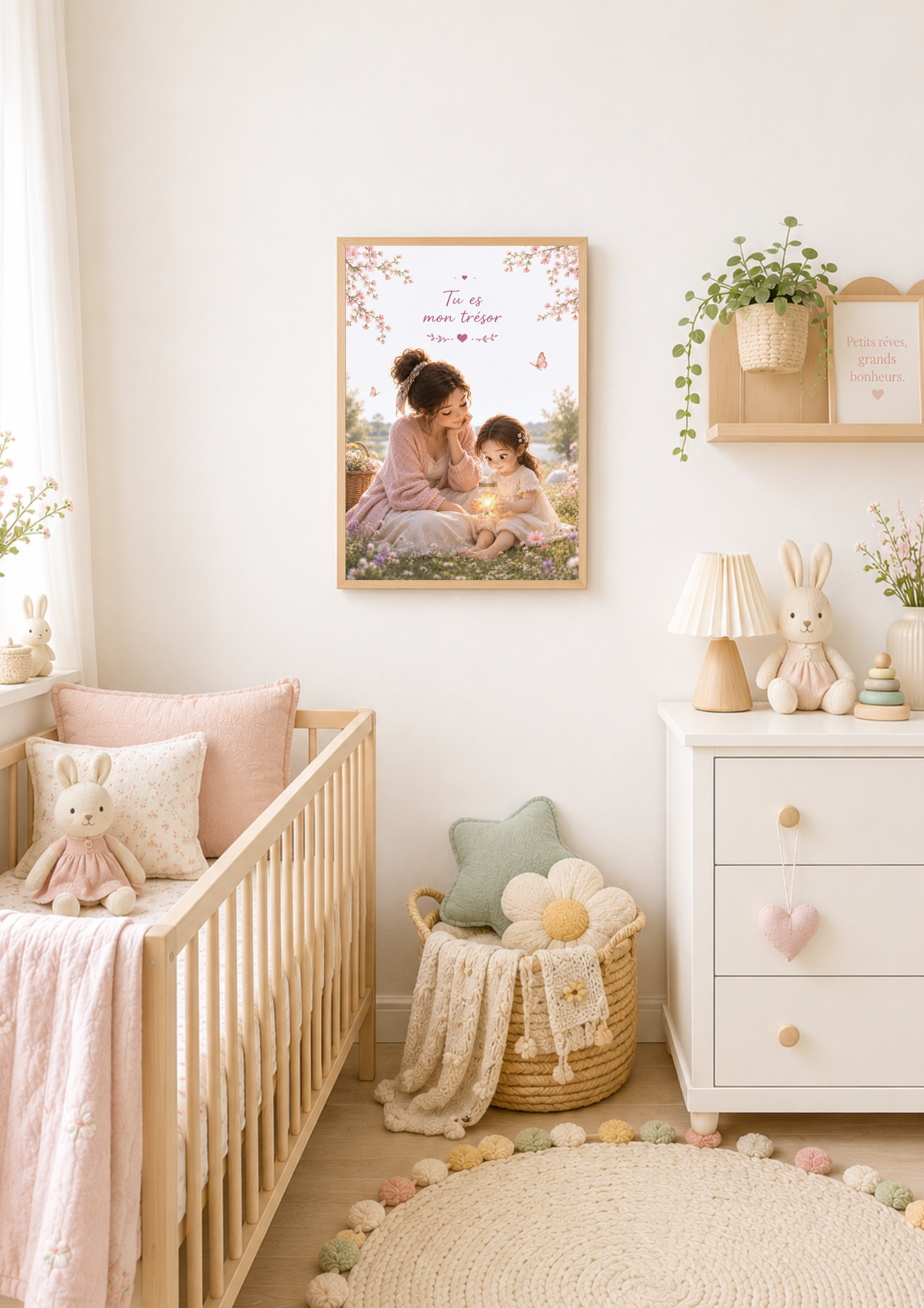 Affiche enfant ♡ Tu es mon trésor
