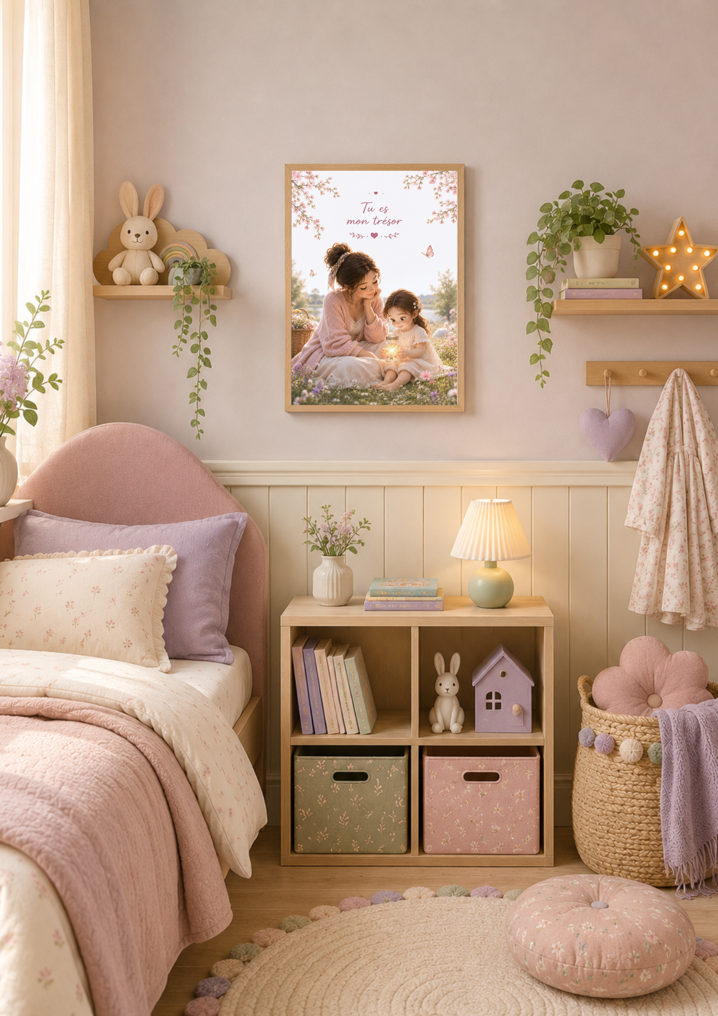 Affiche enfant ♡ Tu es mon trésor
